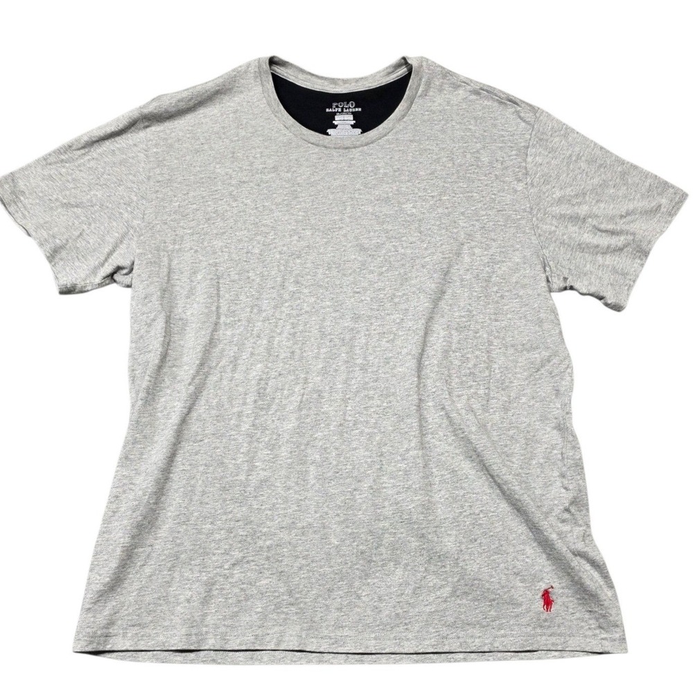 Polo Ralph Lauren Supreme Comfort T Shirt Mens XL Gray Cotton Modal Crew Neck